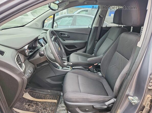 3GNCJLSB3LL335892 2020 CHEVROLET TRAX Gray Սալոնի դիմացի տեսք