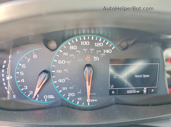 3GNCJLSB4JL220988 2018 CHEVROLET TRAX Gray ხელსაწყოთა პანელის ხედი