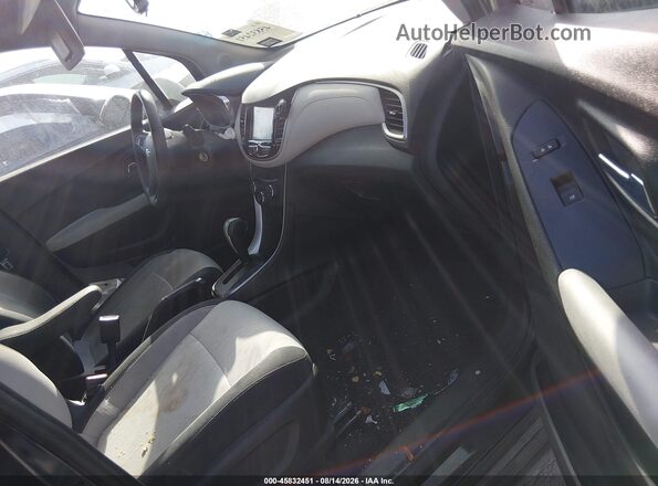 3GNCJLSB5HL131814 2017 CHEVROLET TRAX Black Widok wnętrza z przodu