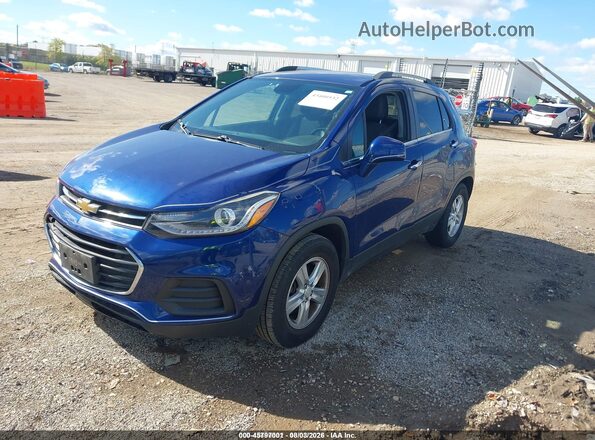 3GNCJLSB5HL173528 2017 CHEVROLET TRAX Blue Przód lewy