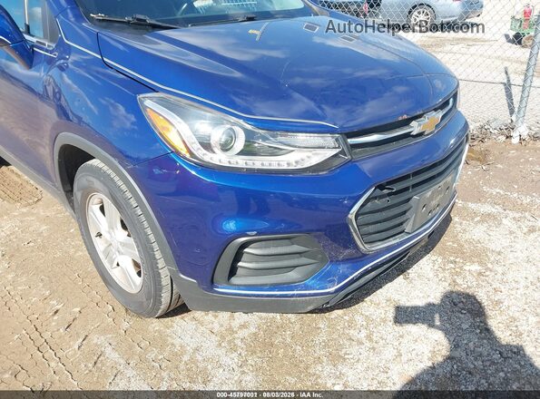 3GNCJLSB5HL173528 2017 CHEVROLET TRAX Blue Widok z przodu