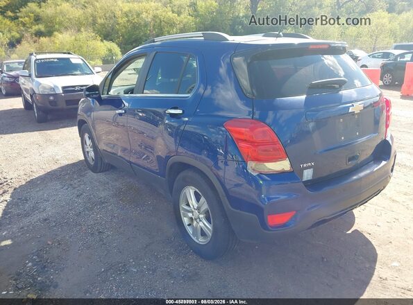 3GNCJLSB5HL173528 2017 CHEVROLET TRAX Blue Tył lewy