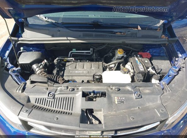 3GNCJLSB5HL173528 2017 CHEVROLET TRAX Blue Widok z tyłu
