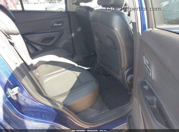 3GNCJLSB5HL173528 2017 CHEVROLET TRAX Blue Widok naklejki z numerem VIN