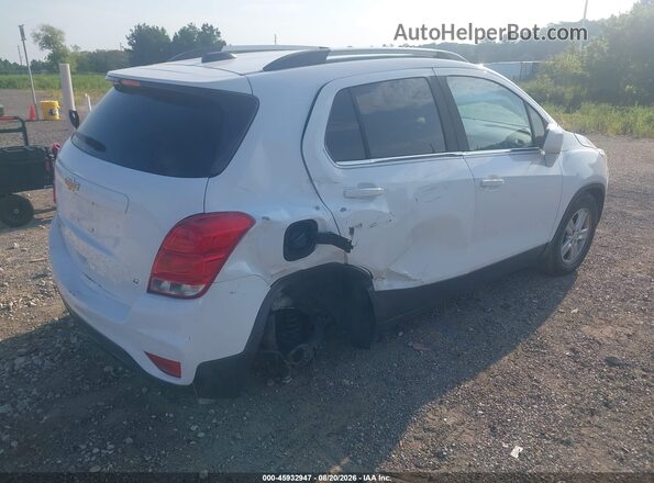 3GNCJLSB5JL417121 2018 CHEVROLET TRAX White უკანა მარჯვენა