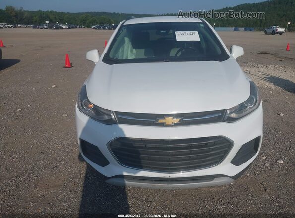 3GNCJLSB5JL417121 2018 CHEVROLET TRAX White უკანა სალონის ხედი