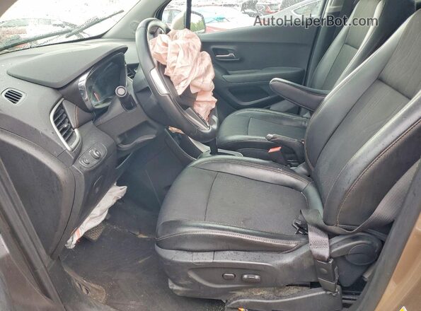 3GNCJLSB6JL206848 2018 CHEVROLET TRAX Brown Vista interior delantera