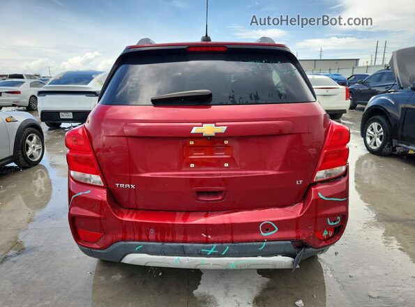 3GNCJLSB6LL192310 2020 CHEVROLET TRAX Red Vista trasera