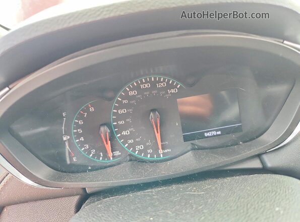 3GNCJLSB6LL192310 2020 CHEVROLET TRAX Red Vista del cuadro de instrumentos