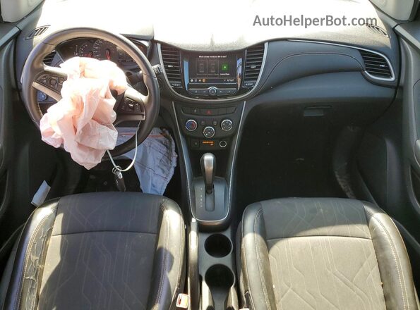 3GNCJLSB6LL318438 2020 CHEVROLET TRAX Black Widok deski rozdzielczej