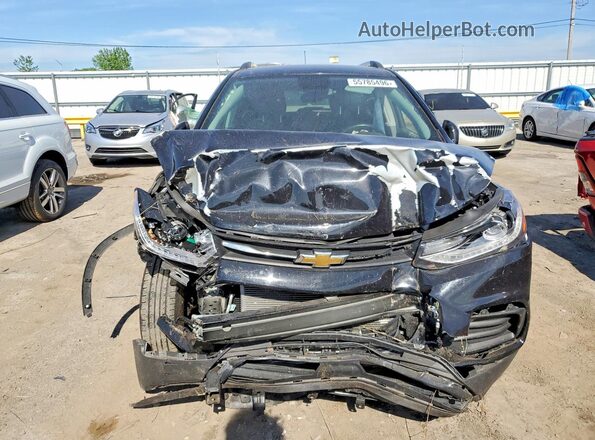 3GNCJLSB6LL318438 2020 CHEVROLET TRAX Black Widok z przodu