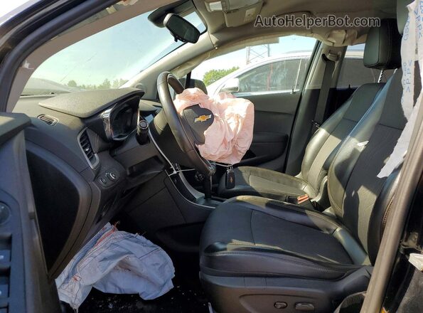 3GNCJLSB6LL318438 2020 CHEVROLET TRAX Black Widok wnętrza z przodu