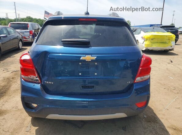 3GNCJLSB6LL323638 2020 CHEVROLET TRAX Blue Հետևի տեսք