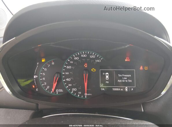 3GNCJLSB7HL206898 2017 CHEVROLET TRAX Черный Вид задних сидений