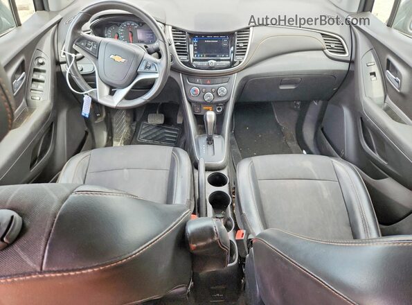 3GNCJLSB7JL222721 2018 CHEVROLET TRAX Black Առջևի վահանակի տեսք