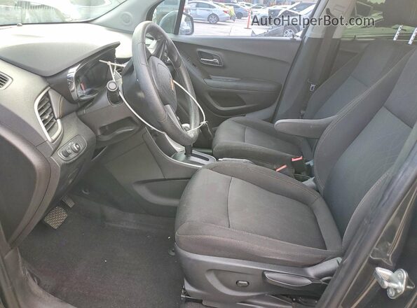 3GNCJLSB7JL259929 2018 CHEVROLET TRAX Charcoal Vista interior delantera