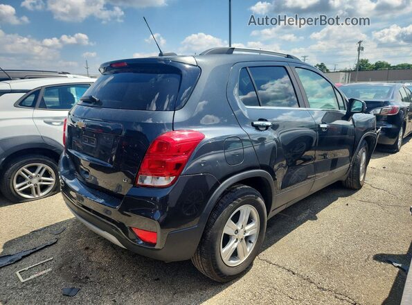 3GNCJLSB7JL267626 2018 CHEVROLET TRAX Gray Trasero derecho