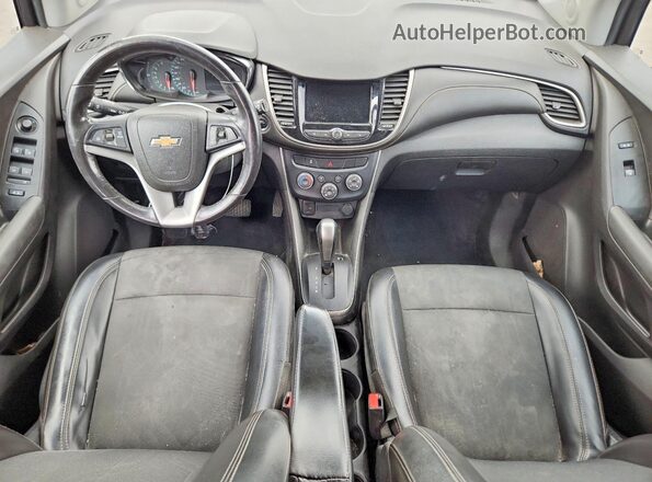3GNCJLSB7JL267626 2018 CHEVROLET TRAX Gray Vista del salpicadero