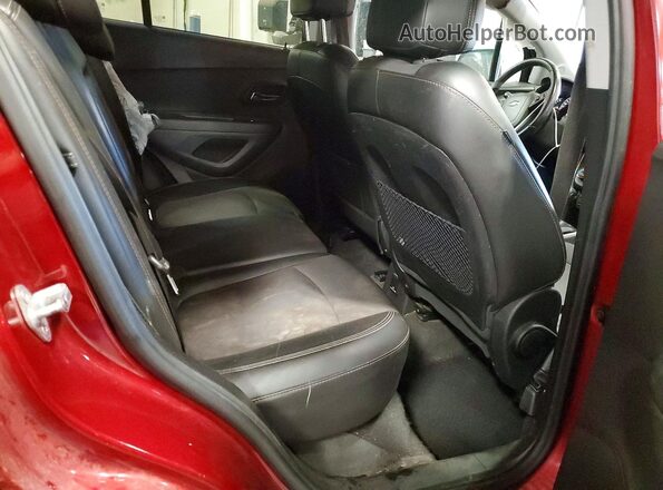 3GNCJLSB7JL336959 2018 CHEVROLET TRAX Red უკანა სალონის ხედი