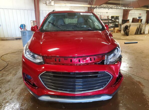 3GNCJLSB7JL336959 2018 CHEVROLET TRAX Red წინა ხედი