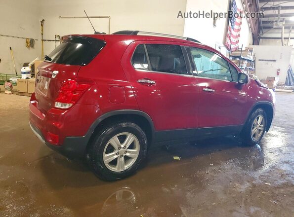 3GNCJLSB7JL336959 2018 CHEVROLET TRAX Red უკანა მარჯვენა