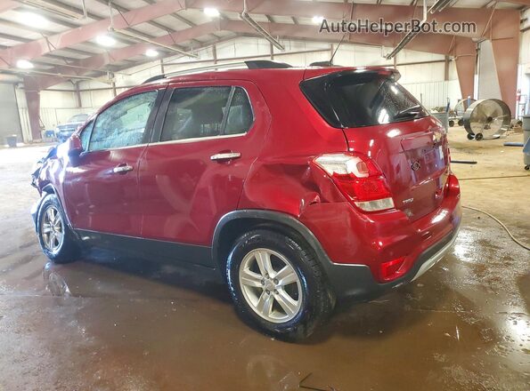3GNCJLSB7JL336959 2018 CHEVROLET TRAX Red უკანა მარცხენა