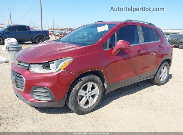 3GNCJLSB8JL175280 2018 CHEVROLET TRAX Red Przód lewy