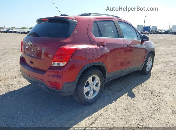 3GNCJLSB8JL175280 2018 CHEVROLET TRAX Red Tył prawy
