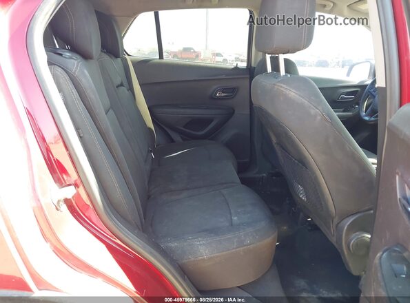 3GNCJLSB8JL175280 2018 CHEVROLET TRAX Red Widok naklejki z numerem VIN