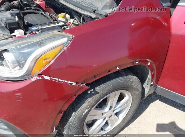 3GNCJLSB8JL175280 2018 CHEVROLET TRAX Red Widok z przodu