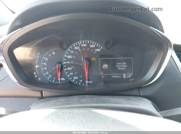3GNCJLSB8JL175280 2018 CHEVROLET TRAX Red Widok tylnych siedzeń