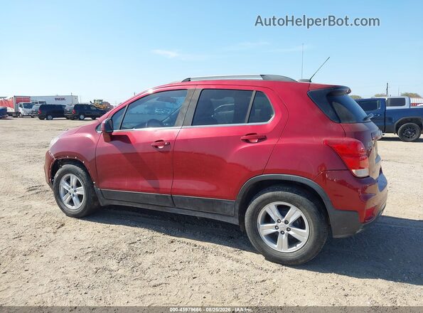 3GNCJLSB8JL175280 2018 CHEVROLET TRAX Red Widok wnętrza 360 stopni
