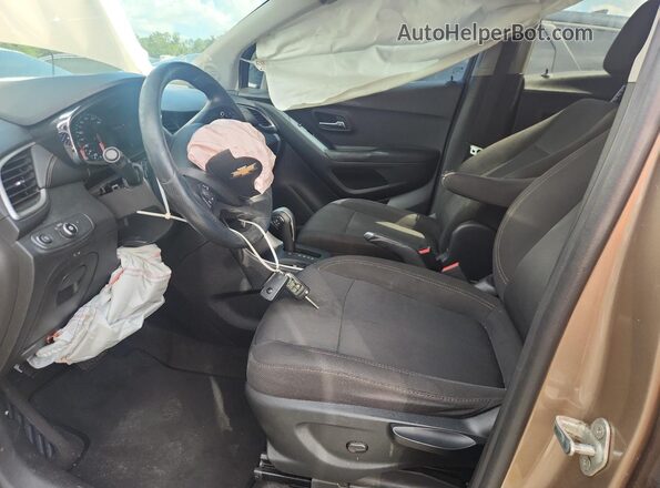 3GNCJLSB8JL338445 2018 CHEVROLET TRAX Brown Front interior view
