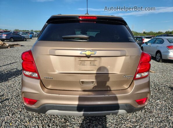 3GNCJLSB8JL338445 2018 CHEVROLET TRAX Brown Rear view