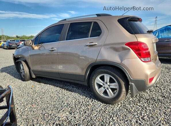3GNCJLSB8JL338445 2018 CHEVROLET TRAX Brown Rear left