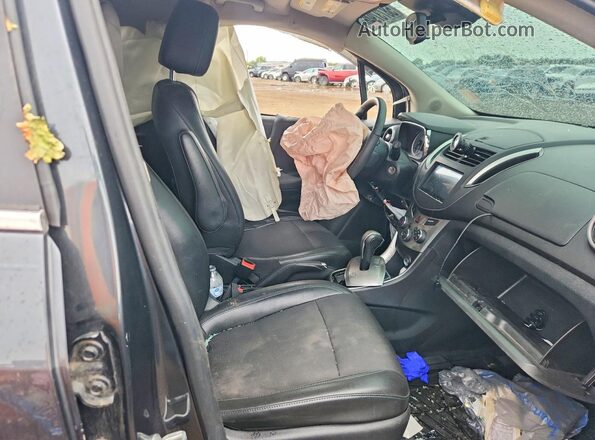 3GNCJLSB9GL276675 2016 CHEVROLET TRAX Gray Вид салону спереду