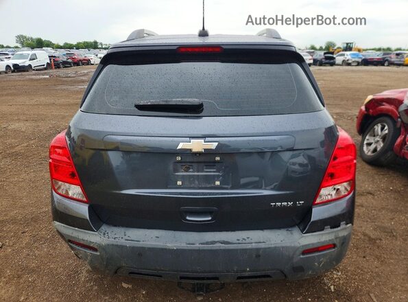 3GNCJLSB9GL276675 2016 CHEVROLET TRAX Gray Вид ззаду