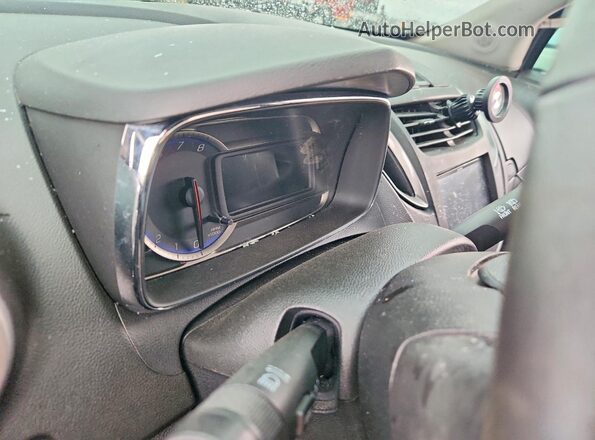 3GNCJLSB9GL276675 2016 CHEVROLET TRAX Gray Вид щитка приладів