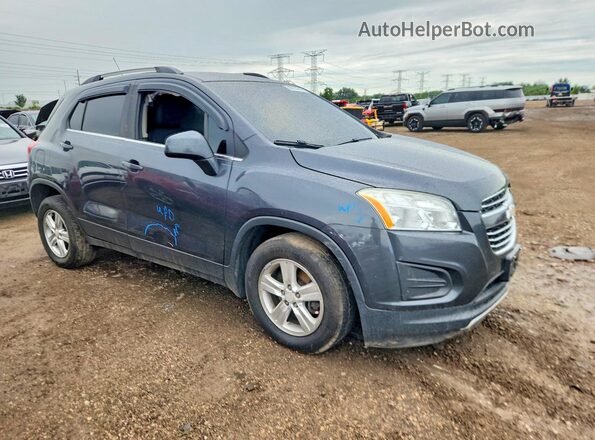 3GNCJLSB9GL276675 2016 CHEVROLET TRAX Gray Передня права чверть