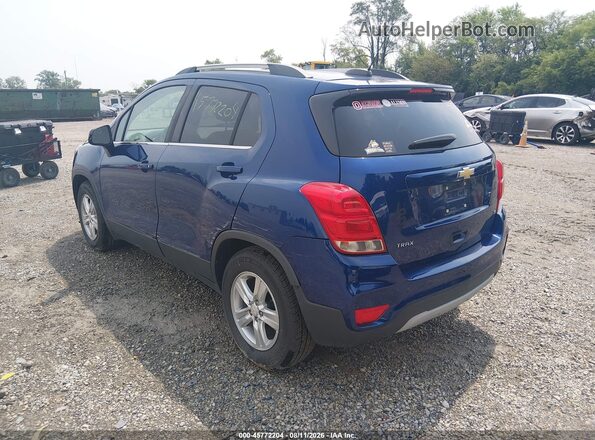 3GNCJLSB9HL172561 2017 CHEVROLET TRAX Blue უკანა მარცხენა