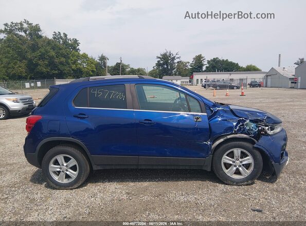 3GNCJLSB9HL172561 2017 CHEVROLET TRAX Blue უკანა სალონის ხედი
