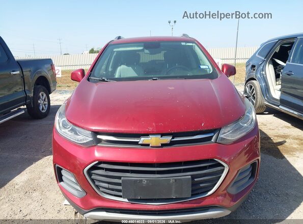 3GNCJLSB9KL178125 2019 CHEVROLET TRAX Red ხელსაწყოთა პანელის ხედი