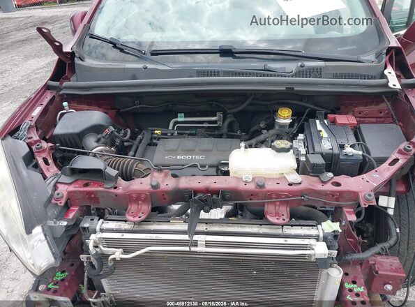 3GNCJLSBXGL226089 2016 CHEVROLET TRAX Burgundy Rear view