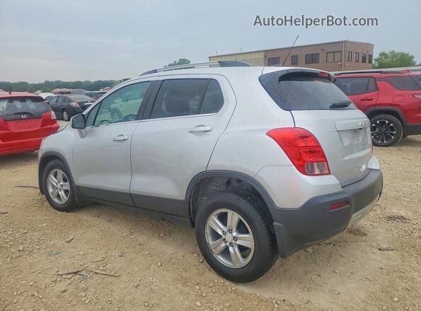 3GNCJLSBXGL267936 2016 CHEVROLET TRAX Silver Tył lewy