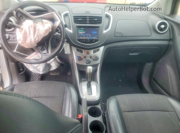 3GNCJLSBXGL267936 2016 CHEVROLET TRAX Silver Widok deski rozdzielczej