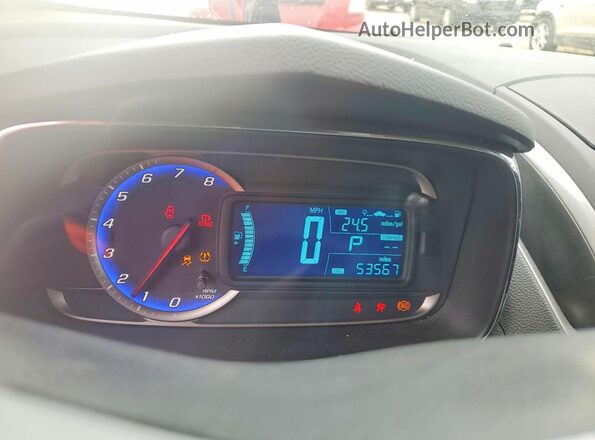 3GNCJLSBXGL267936 2016 CHEVROLET TRAX Silver Widok zestawu wskaźników