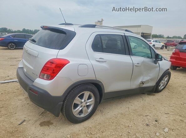 3GNCJLSBXGL267936 2016 CHEVROLET TRAX Silver Tył prawy