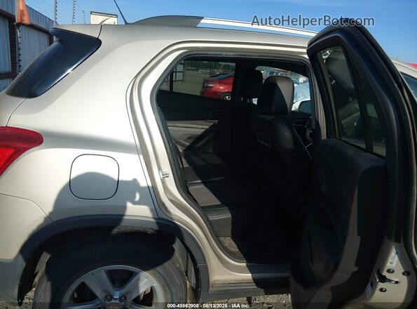 3GNCJLSBXGL277107 2016 CHEVROLET TRAX Champagne Vista de la etiqueta del VIN