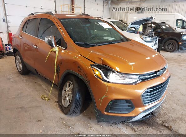 3GNCJLSBXHL182287 2017 CHEVROLET TRAX Orange Widok z przodu