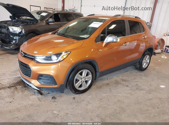 3GNCJLSBXHL182287 2017 CHEVROLET TRAX Orange Przód lewy